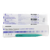 Scalpel McKesson Stainless Steel / Plastic Handle Sterile Disposable