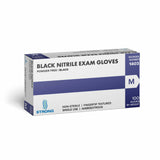 STRONG Black Nitrile Exam Gloves