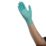 Exam Glove ESTEEM™ Stretchy Nitrile with Neu-Thera® NonSterile Nitrile Standard Cuff Length Micro-Textured Blue Chemo Tested