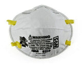 3M 8210 Particulate Respirator Mask Industrial N95 Cup Elastic Strap One Size Fits Most 20/Box N95 3M 