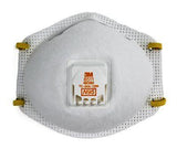 3M 8511 Particulate Respirator Mask Industrial N95 with Valve, Cup Elastic Strap 10/Box N95 3M 