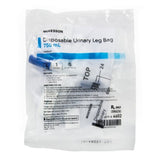 Urinary Leg Bag McKesson Anti-Reflux Valve Sterile Vinyl
