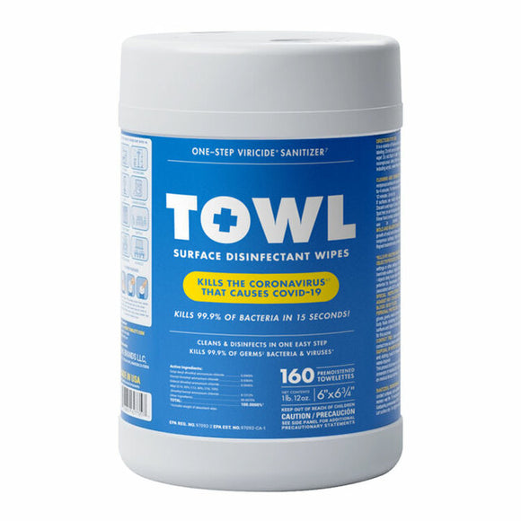 TOWL Surface Disinfectant Wipe