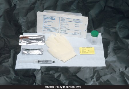 Bardia®802030 Foley Catheter Insertion Tray Without Catheter Without Balloon Without Catheter