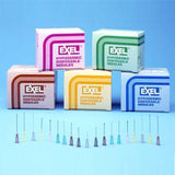 Hypodermic Needle EXELInt® All Sizes, Non-Safety Exel International. Regular Bevel