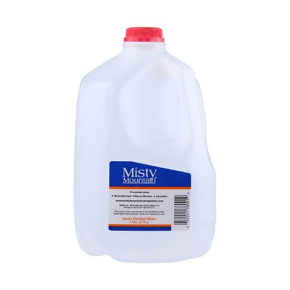 Distilled Water Misty Mountain® 1 gal / Plastic Container