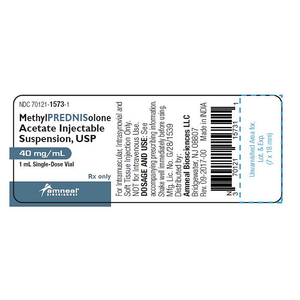 Methylprednisolone Acetate Injectable Suspension, USP 40 mg/mL