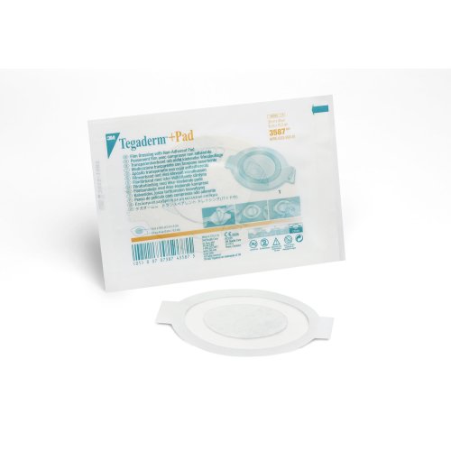 3M™ Tegaderm™ +Pad Film Dressing with Non-Adherent Pad, 25/BX