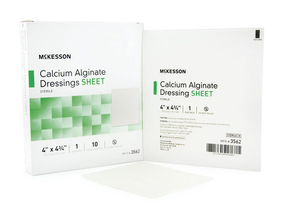 McKesson 3562 Calcium Alginate Dressing, 10/BX