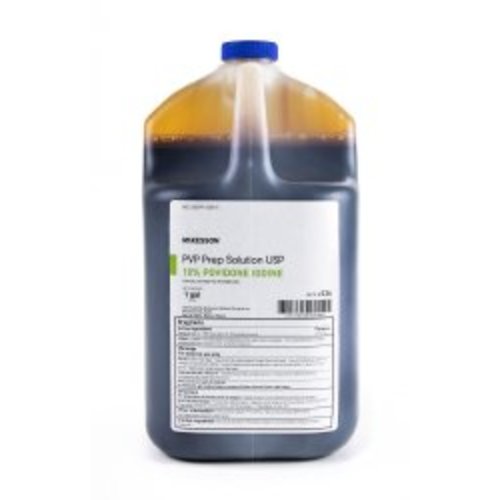 036 > Prep Solution McKesson 1 gal. Jug 10% Strength Povidone-Iodine ...
