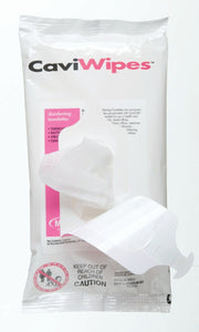 CaviWipes™ Surface Disinfectant Premoistened Alcohol Based Manual Pull Wipe 45 Count Soft Pack Disposable Alcohol Scent NonSterile