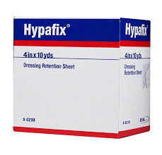 Dressing Retention Tape Hypafix NonWoven 4 Inch X 10 Yards White NS BSN Medical 4210 Wound Dressing BSN Medical 