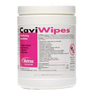 CaviWipes™ Surface Disinfectant Premoistened Wipe 160 Count Metrex Research 13-1100