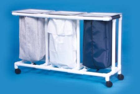 Select Triple Hamper with Bags, 1/EA
