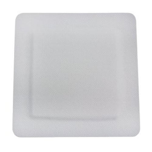 McKesson Square Non-Sterile Adhesive Nonwoven Gauze Dressing, 6 x 6 Inch, White, 1/EA