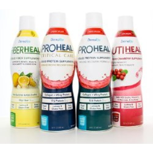 Dermarite PRO3000 Oral Protein Supplement ProHeal™ Cherry Splash Flavor Ready to Use 30 oz. Container Bottle, 1/EA