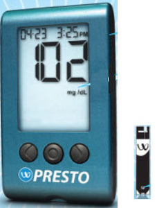 Wavesense® Presto® Blood Glucose Test Strips, 1200/CS – Beyond Surgical
