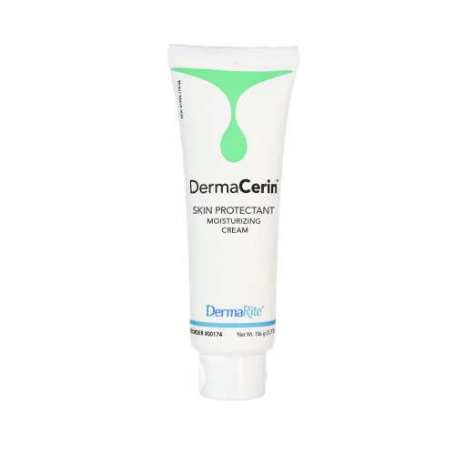 00174 > Hand and Body Moisturizer DermaCerin® 4 oz. Tube Unscented Cream, 1/EA