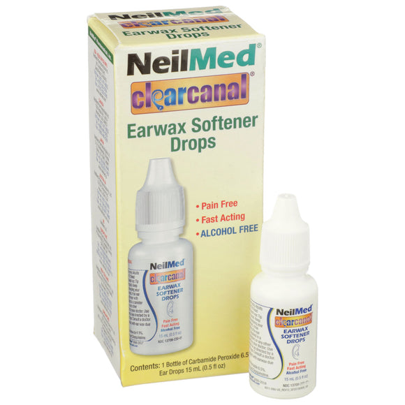 Ear Wax Remover NeliMed® 0.5 oz. Otic Drops 6.5% Strength Carbamide Peroxide