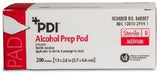 PDI® Alcohol Prep Pad, 200/BX alcohol prep pad Professional Disposables 200 BX 