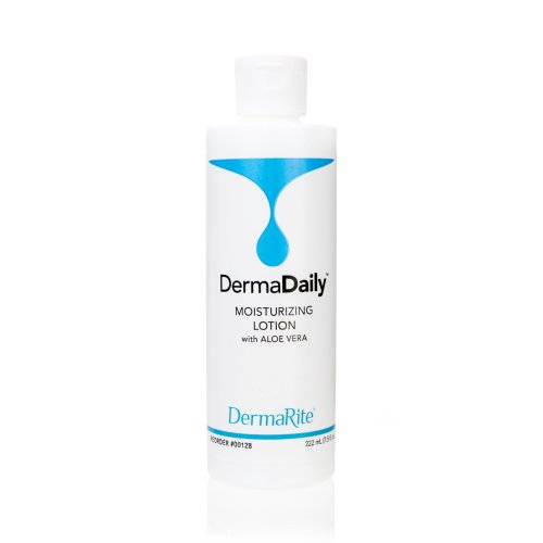 00128 > Hand and Body Moisturizer DermaDaily® 8 oz. Bottle Scented Lotion, 48/CS