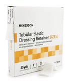 Retainer Dressing McKesson Tubular Elastic Dressing Elastic Net 30 Yards Multiple Sizes General Wound Care McKesson 1.22 Inches x 30yds-Size 4 Each 