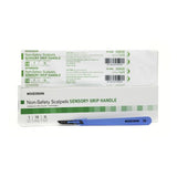 Scalpel McKesson Stainless Steel / Plastic Handle Sterile Disposable