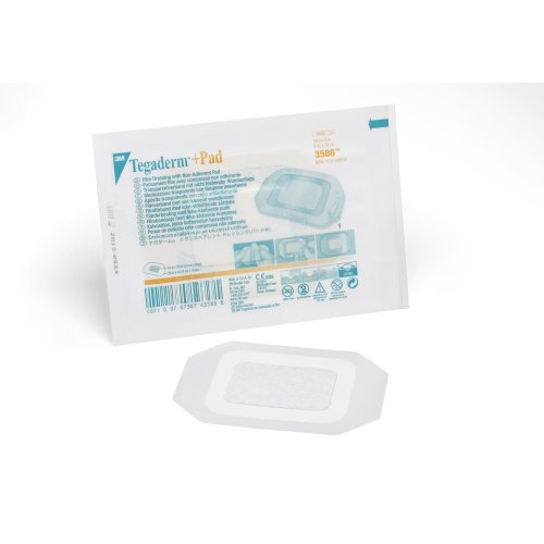 3M™ Tegaderm™ 3586 Film Dressing with Non-Adherent Pad each