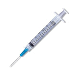 Syringe with Hypodermic Needle BD PrecisionGlide 3 CC Syringe 1 1/2 Inch detachable Needle Needle and Syringe Combo BD 