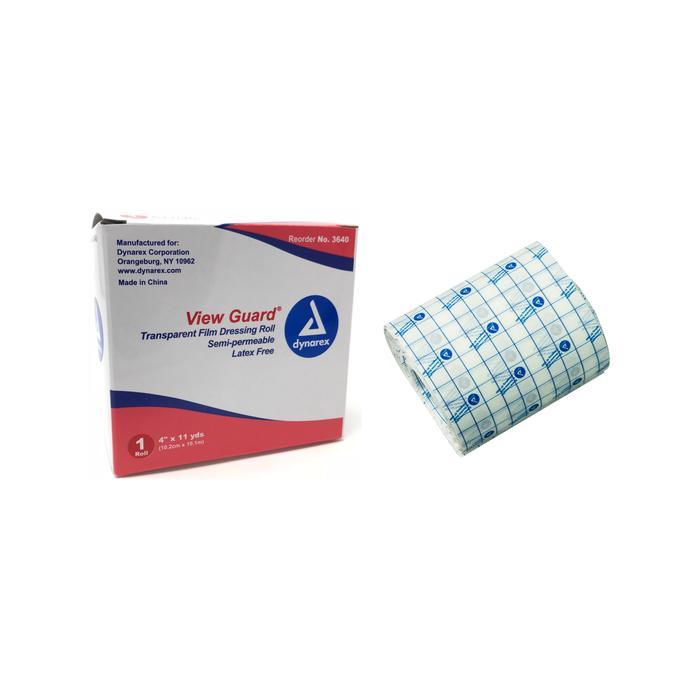 Transparent Film Dressing View Guard™ Roll 4 Inch X 11 Yard Without De ...