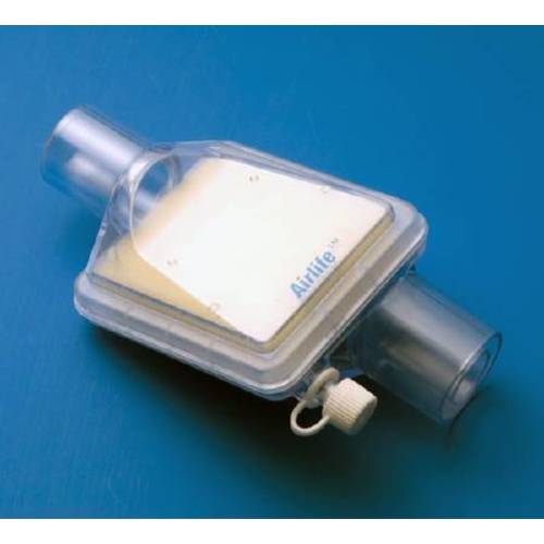 AirLife® Adult Hygroscopic Condenser Humidifier With Gas Sampling Port ...